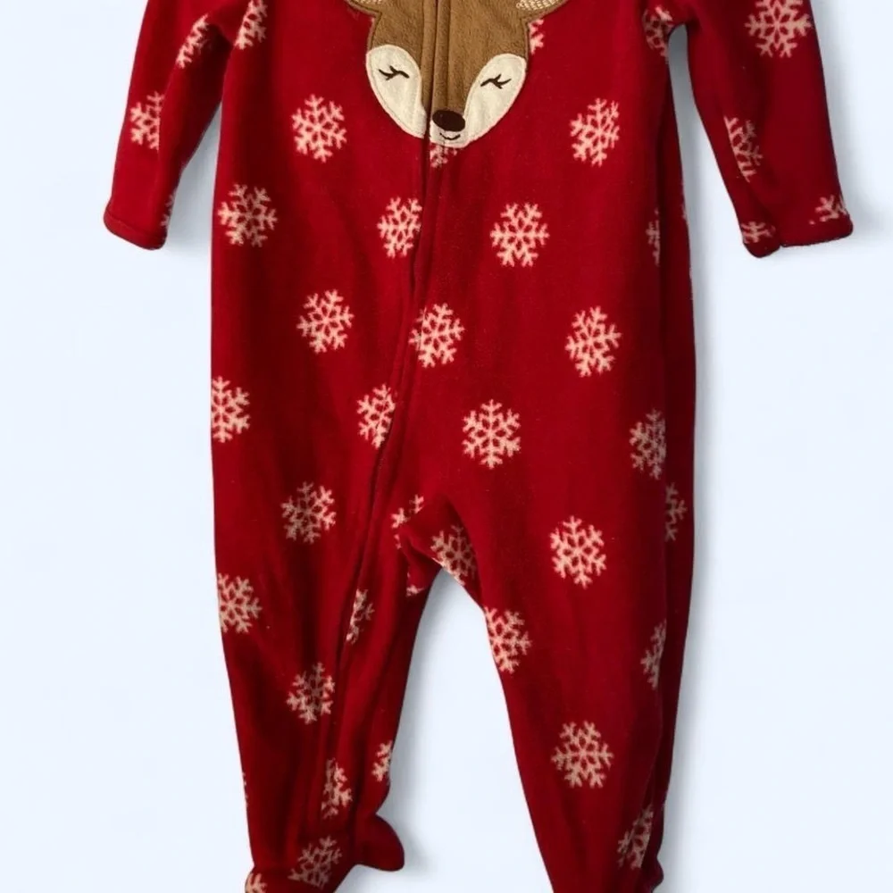 Red Carter's baby sleeper #babyfashion 12M